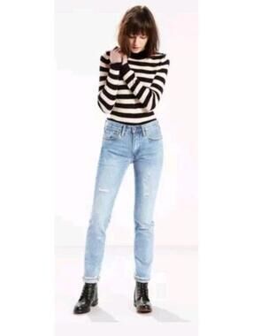 Levis 505C Slim Flit Selvedge Jeans New Women's